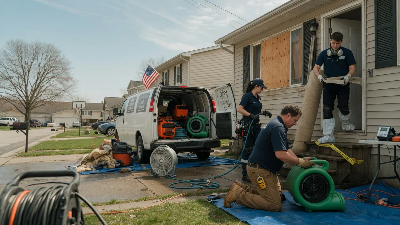 Water Damage Restoration in Bellbrook, OH near me